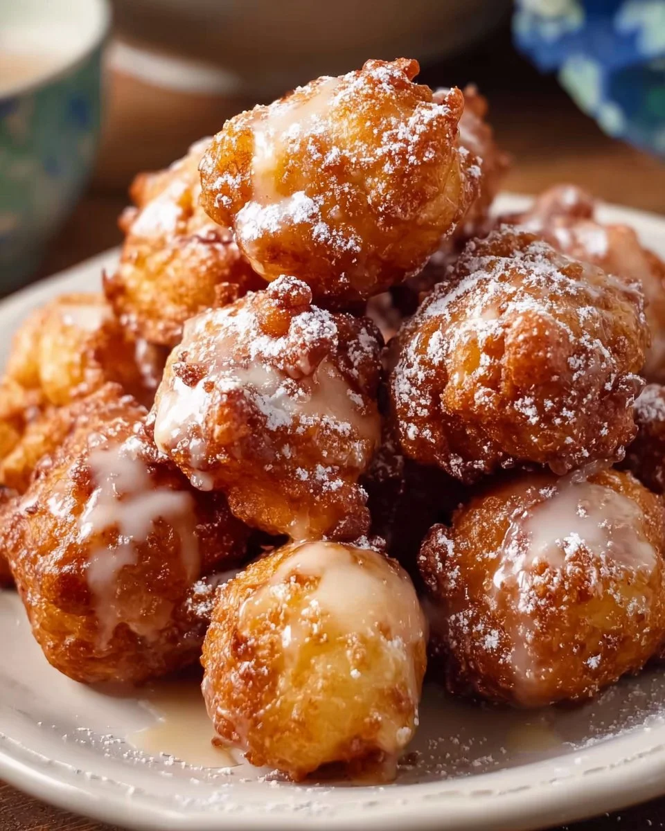 Apple Fritter Bites