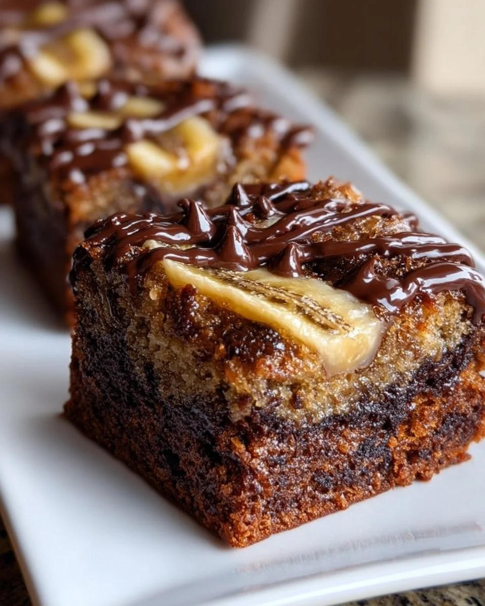 Banana Bread Brownies