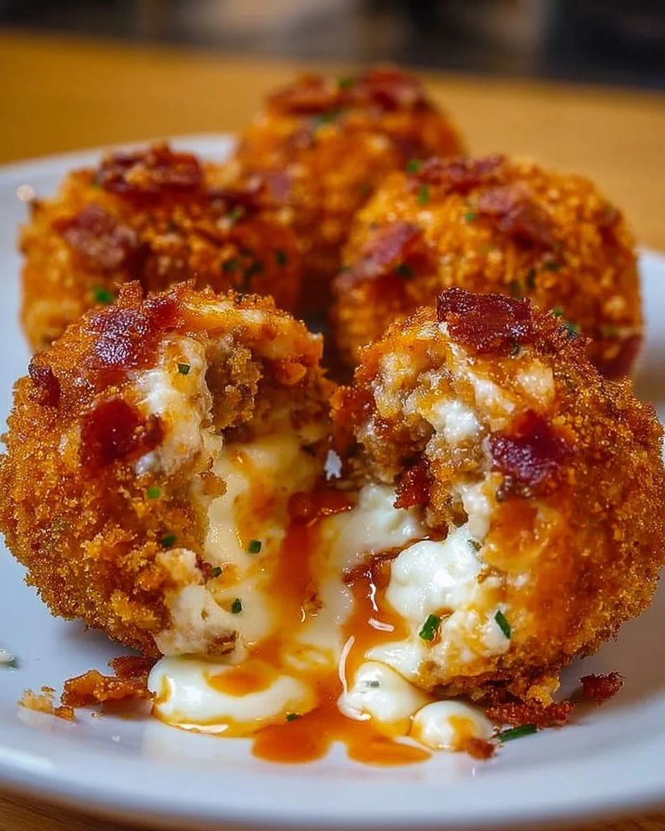 Buffalo Chicken Bacon Mozzarella Bombs for Game Day Bliss