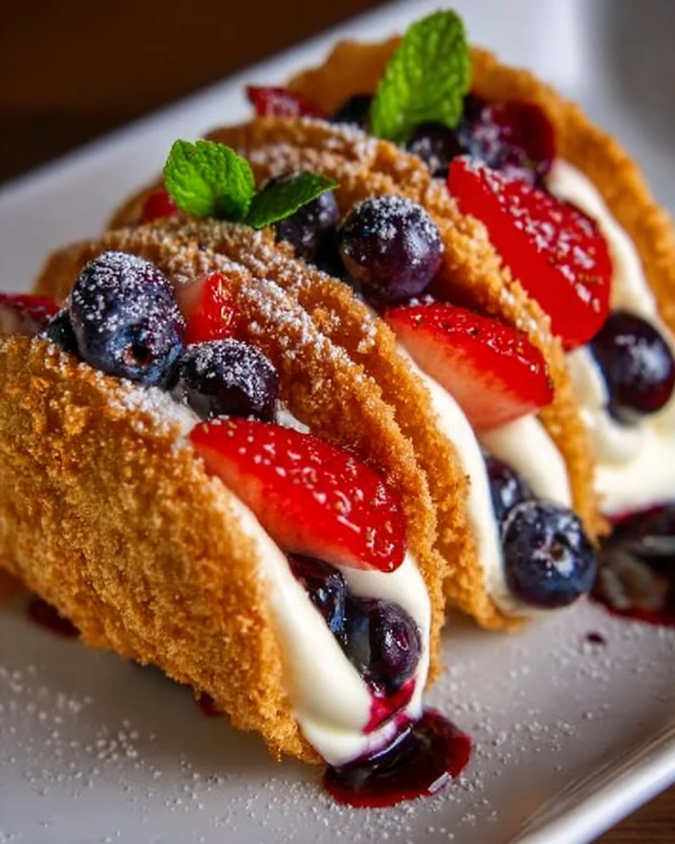 Dessert Tacos
