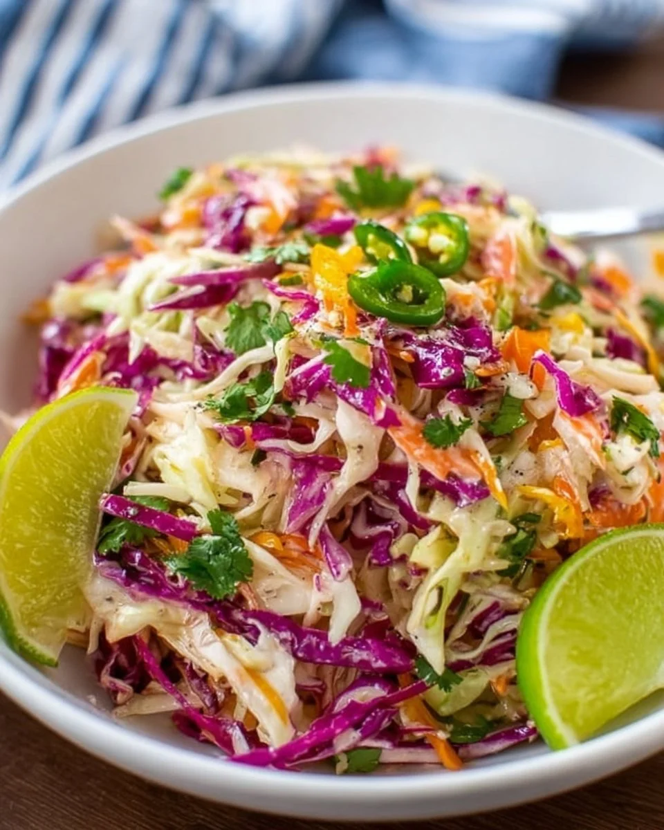 Easy 5-Minute Mexican Slaw