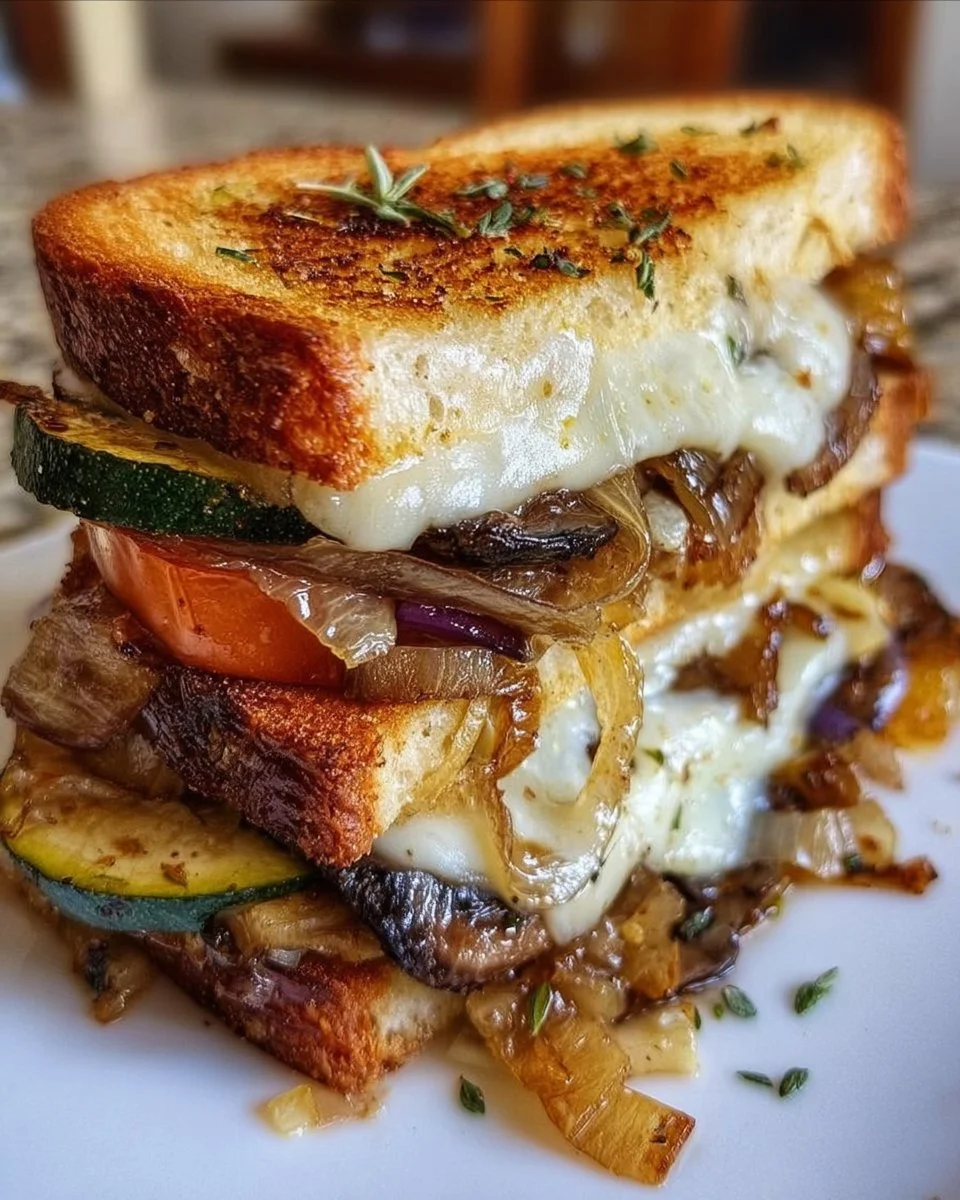 Grilled Veggie Delight Sandwich