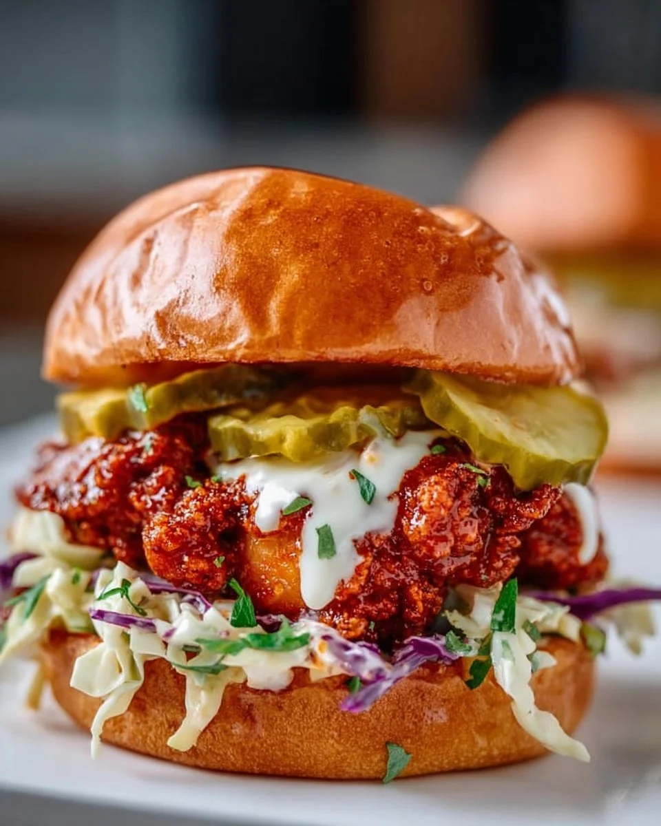 Irresistibly Spicy Nashville Hot Chicken Sandwich Recipe