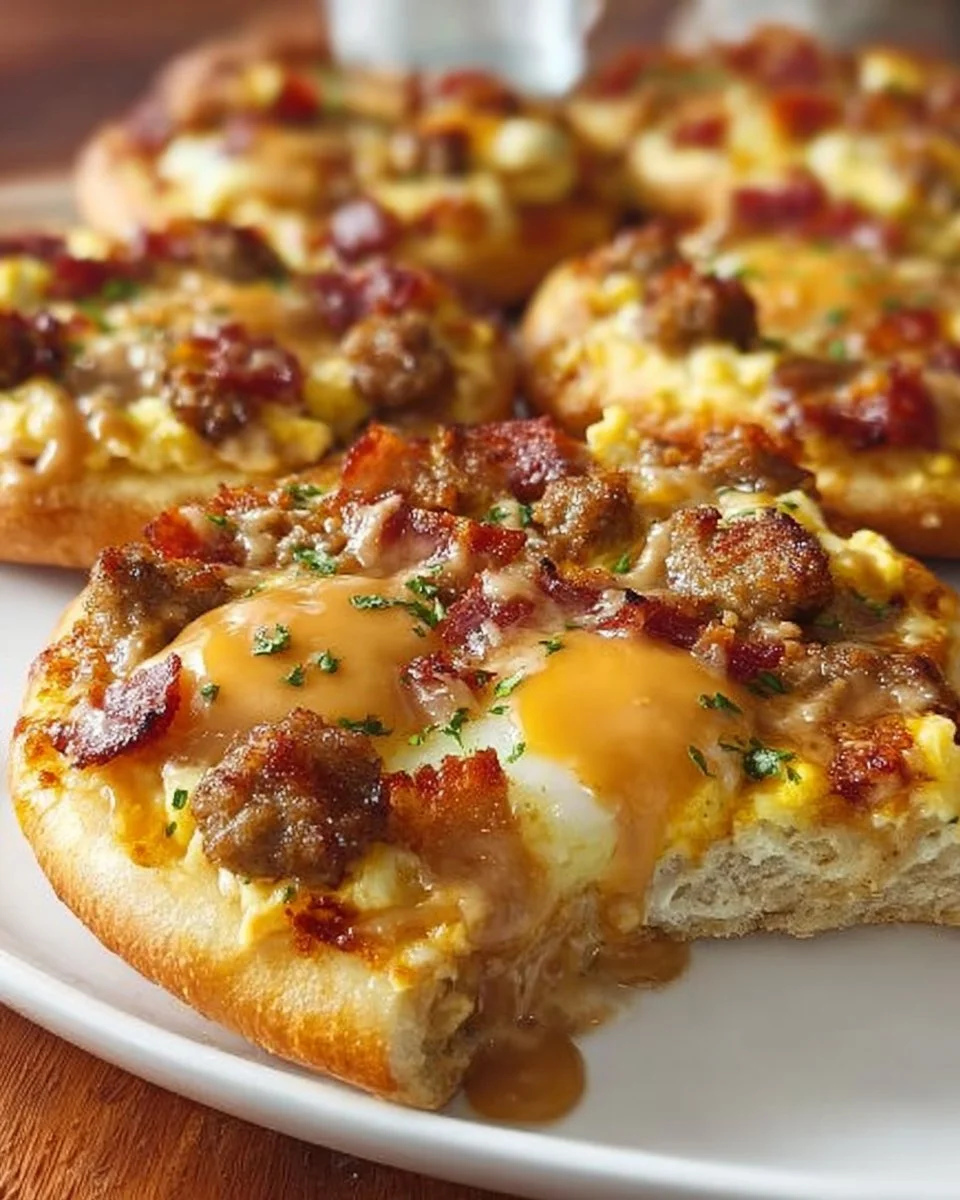 Personal Breakfast Pizza