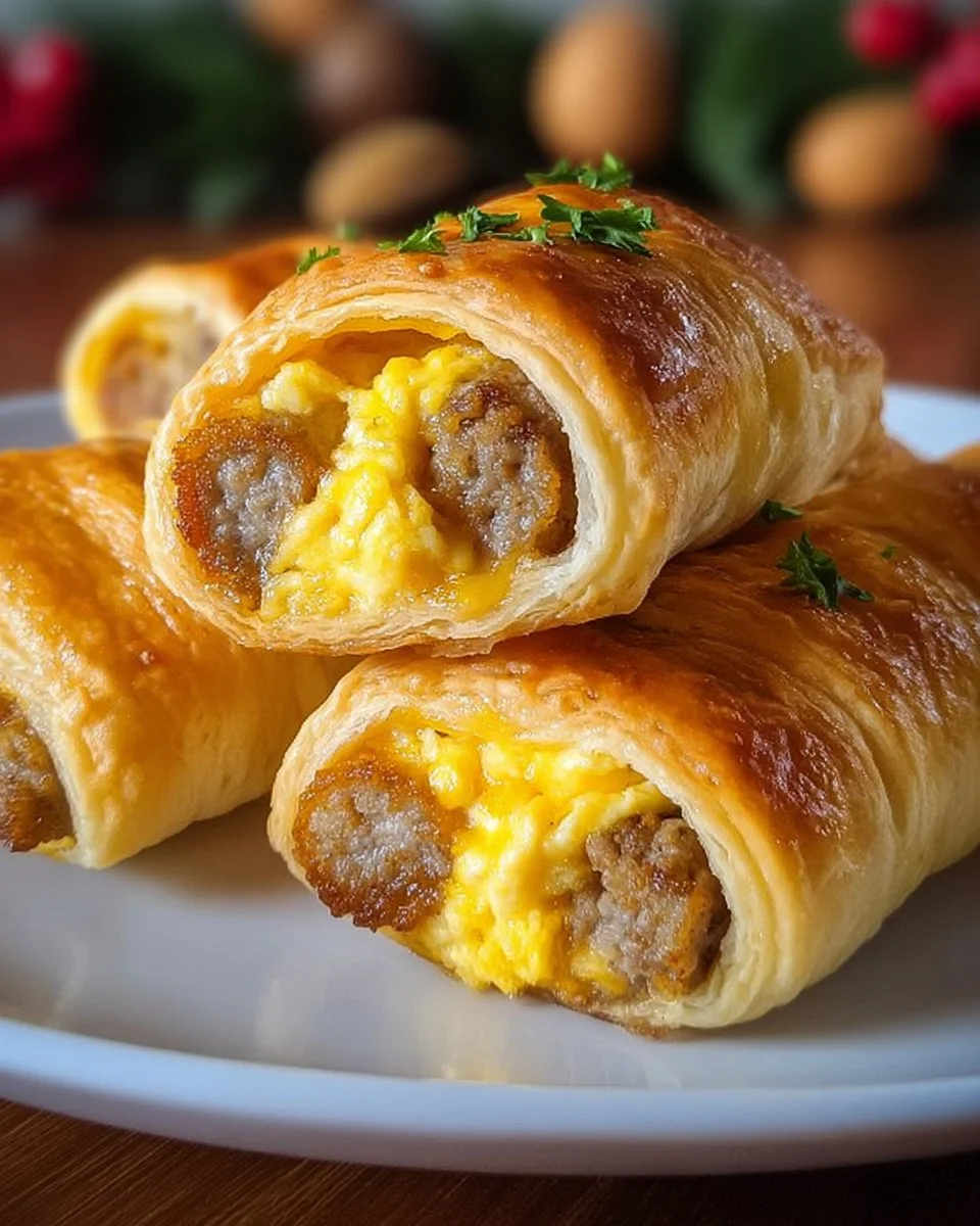 Sausage Egg Breakfast Roll-Ups – Quick &amp; Easy Morning Treat! – mommyplates