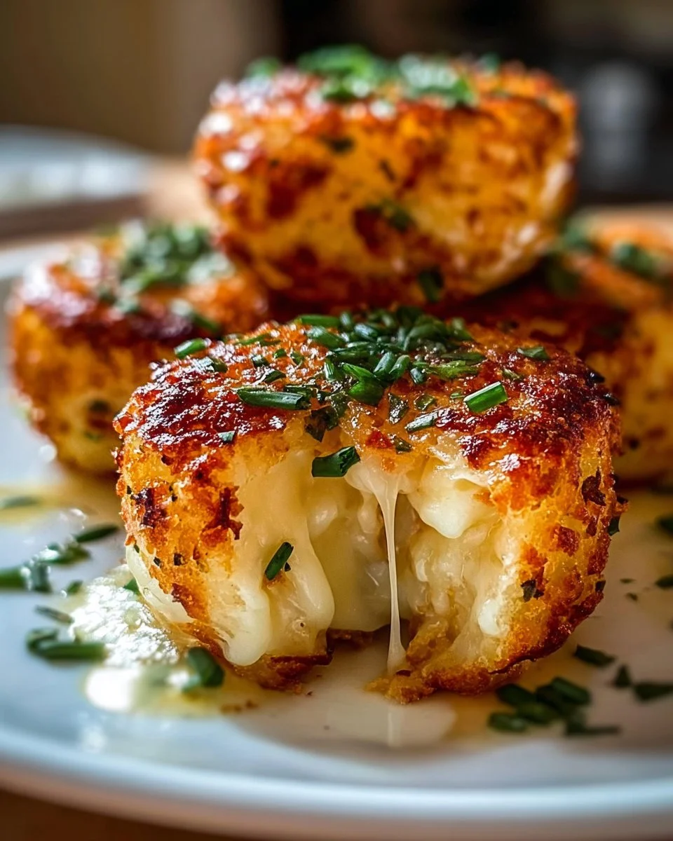 Crispy Cheesy Mashed Potato Bites