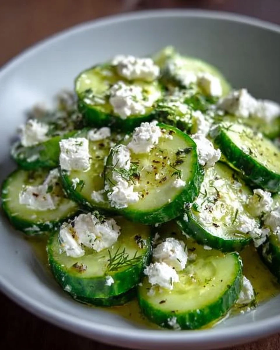 Cucumber Feta Salad