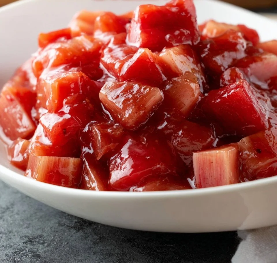 Easy Rhubarb Sauce