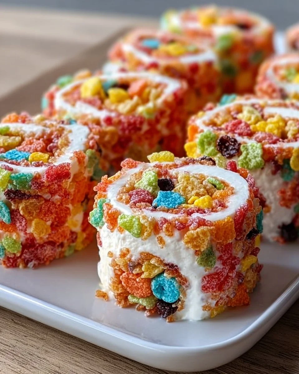 Fruity Pebbles Sushi