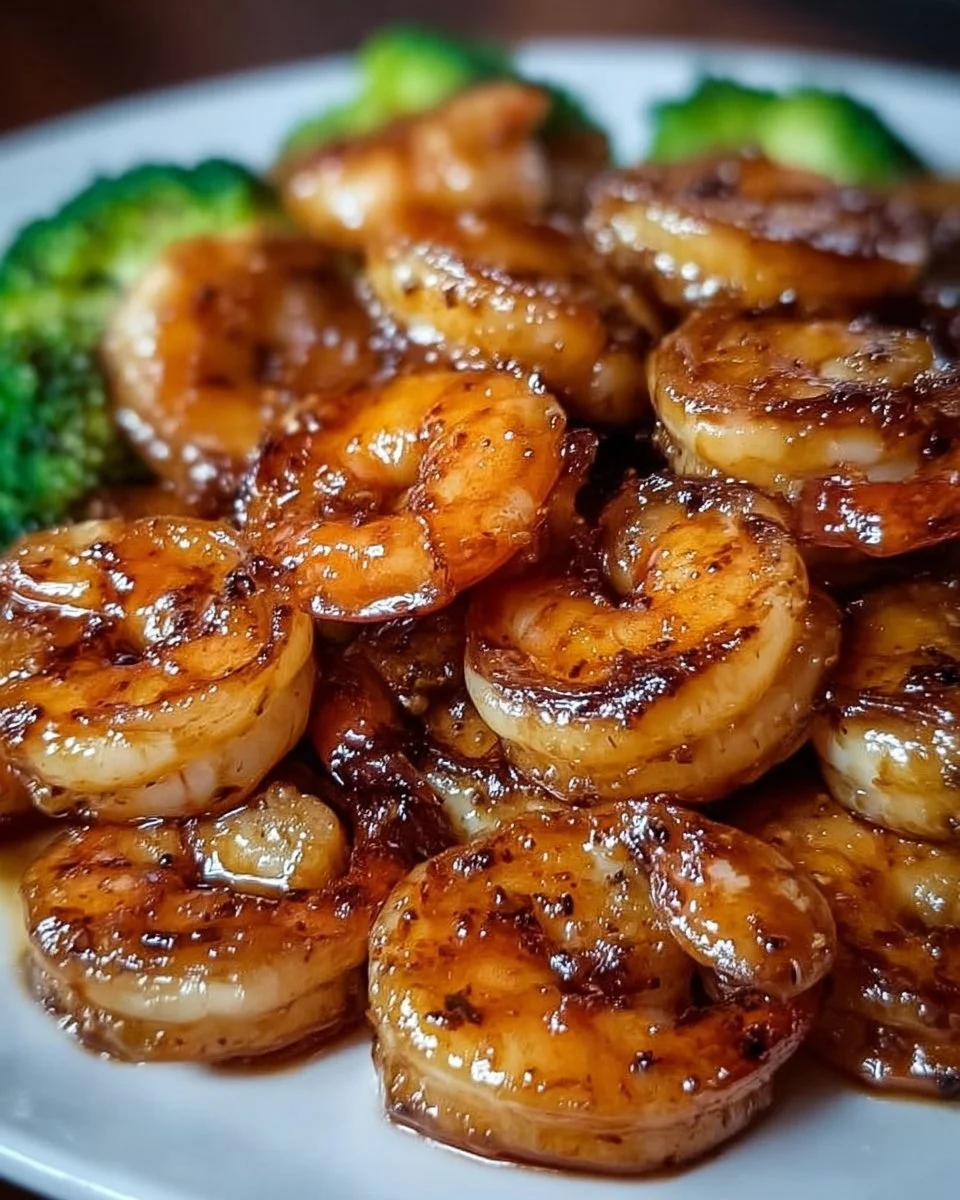 High-Protein Honey Garlic Shrimp