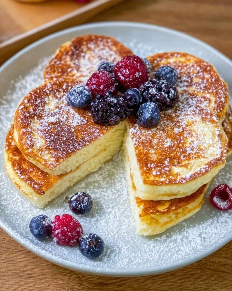 Hochprotein Quark Taler mit frischen Zutaten auf einem Teller