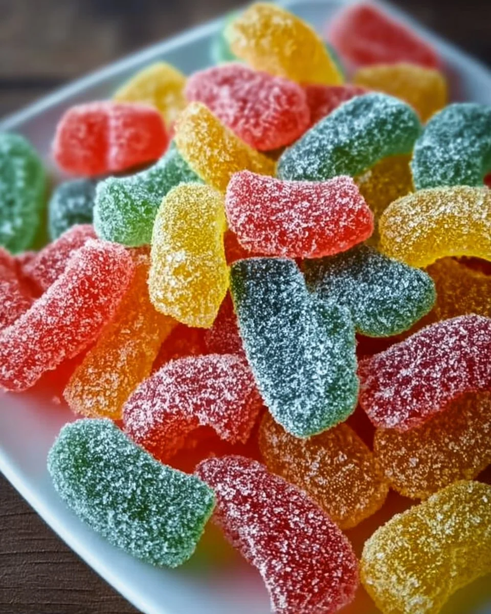 Homemade Sour Patch Kids