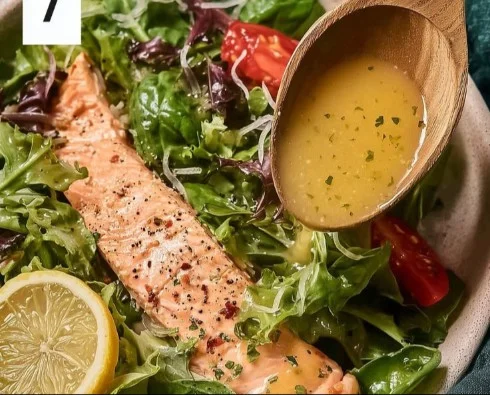 Honey Lemon Vinaigrette Salad Dressing