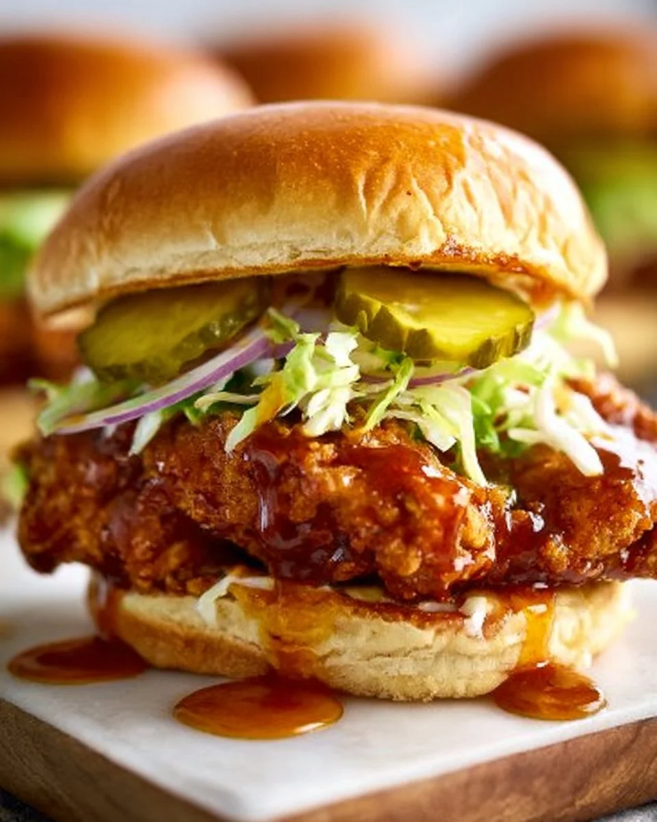 Hot Honey Chicken Sandwich