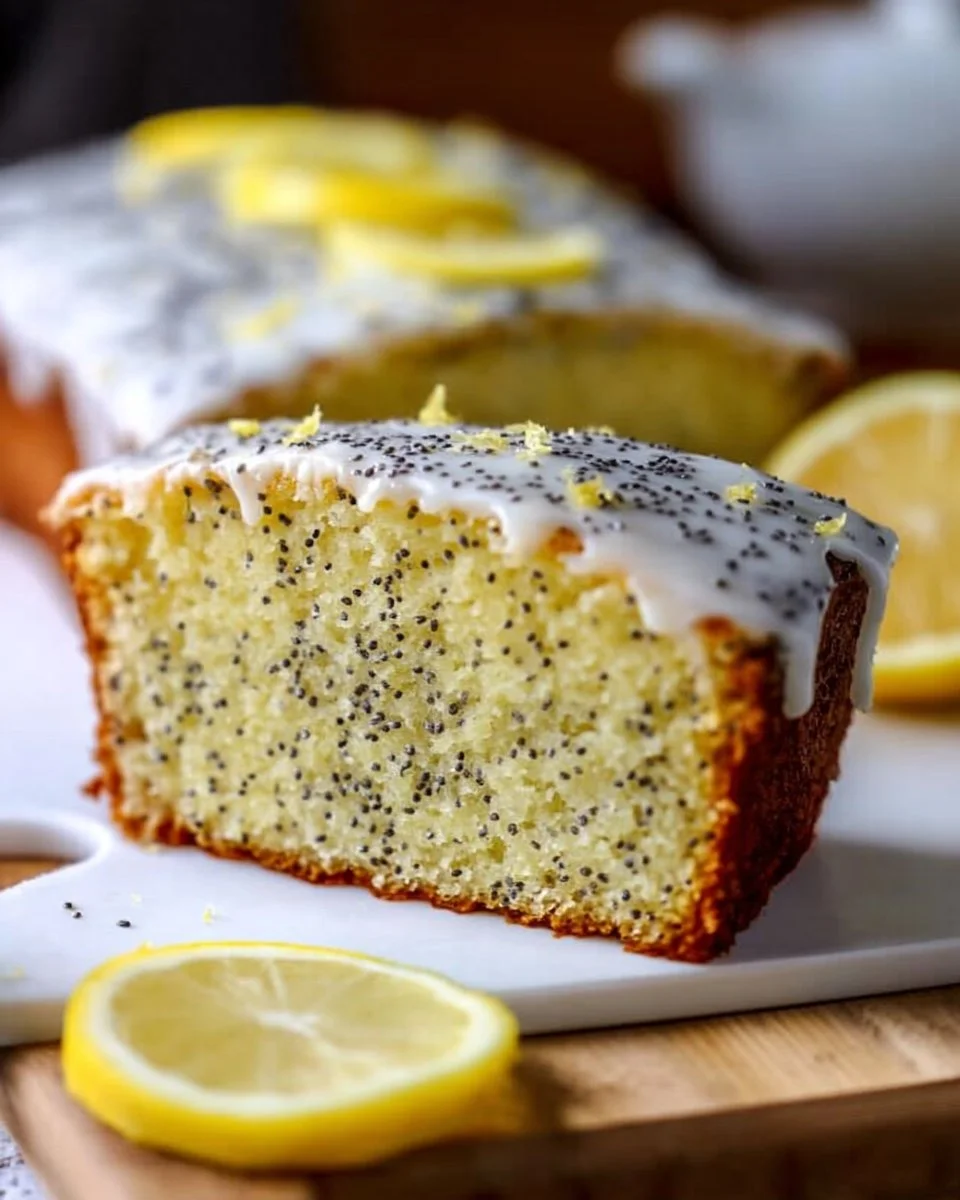 Lemon Poppy Seed Cake