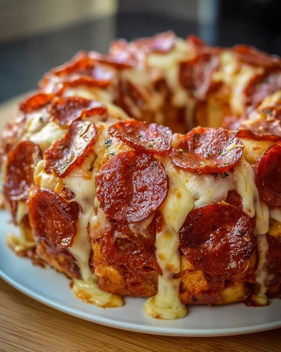 Pepperoni Pizza Monkey Bread