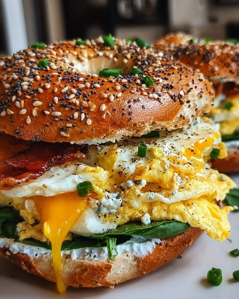 Protein Bagels Breakfast Sandwiches