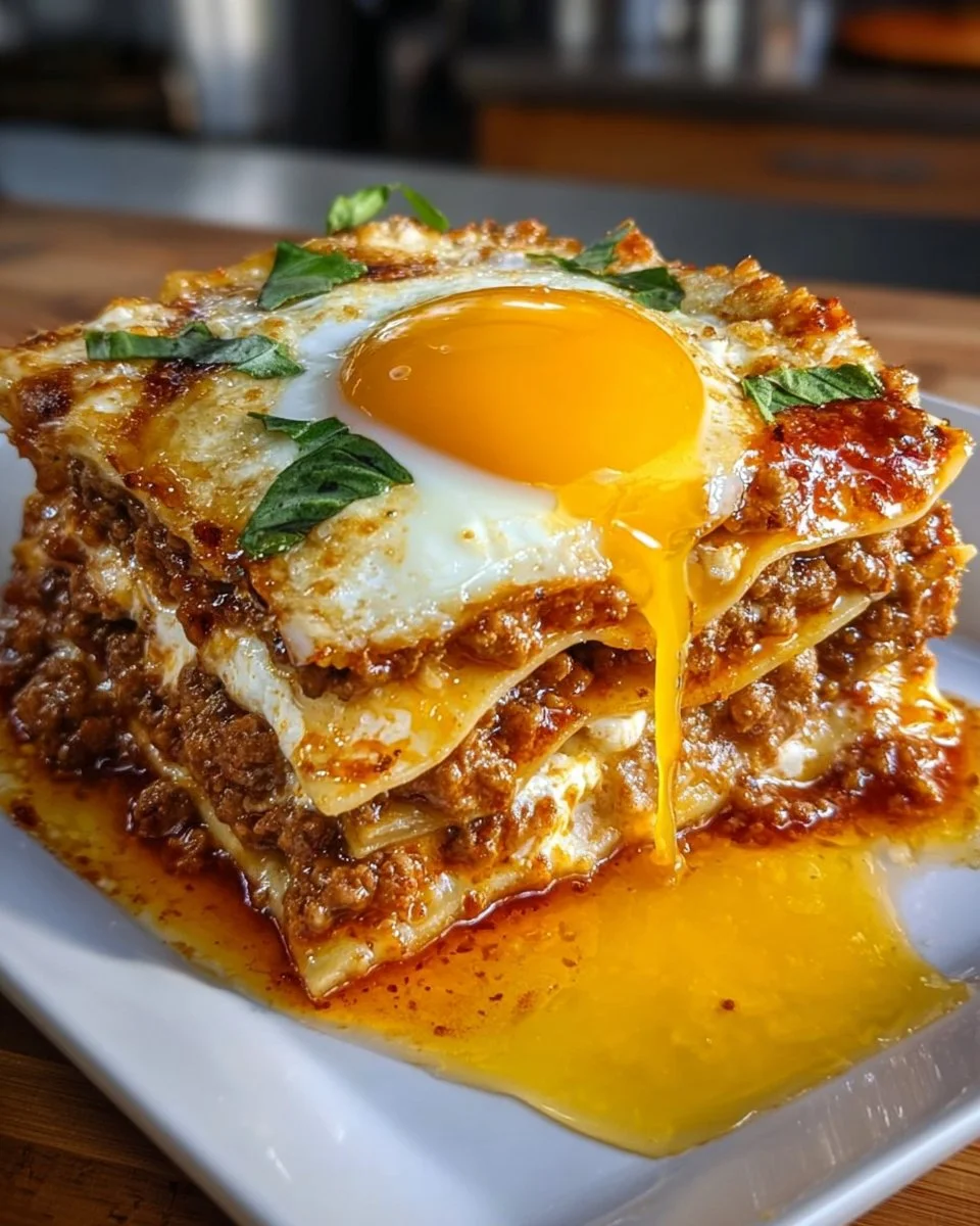 Savory Breakfast Lasagna
