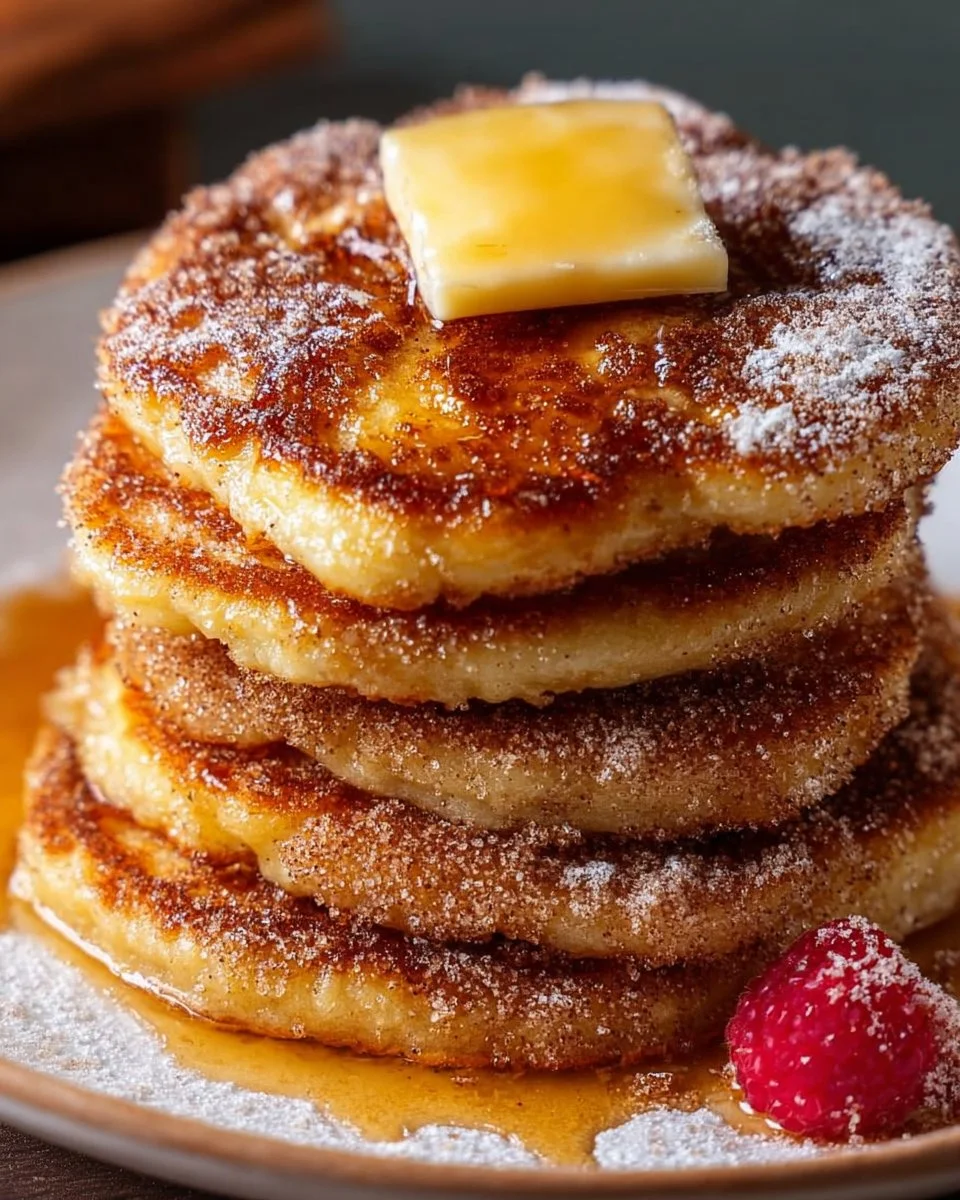 Spanish Churro-Inspired Pancakes: A Breakfast Delight!