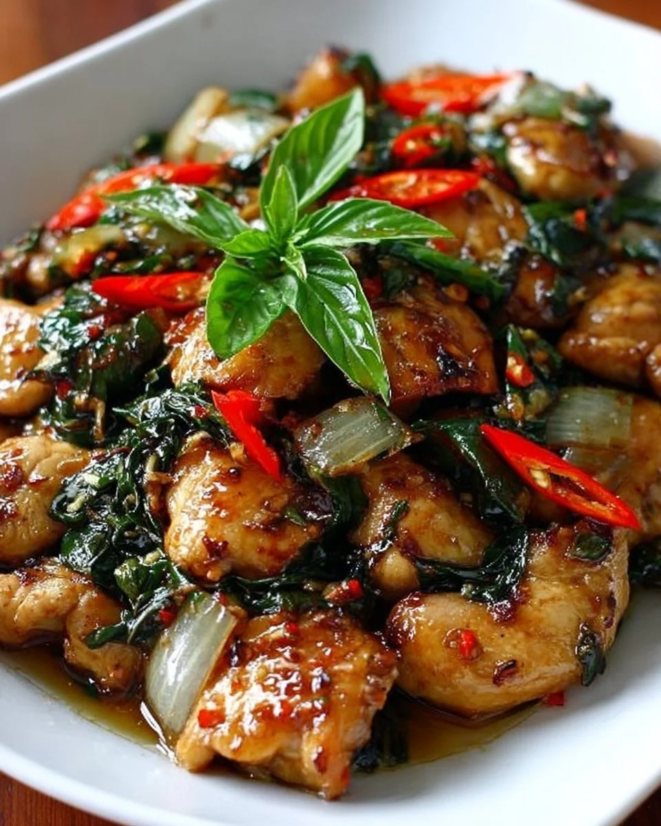 Thai Basil Chicken