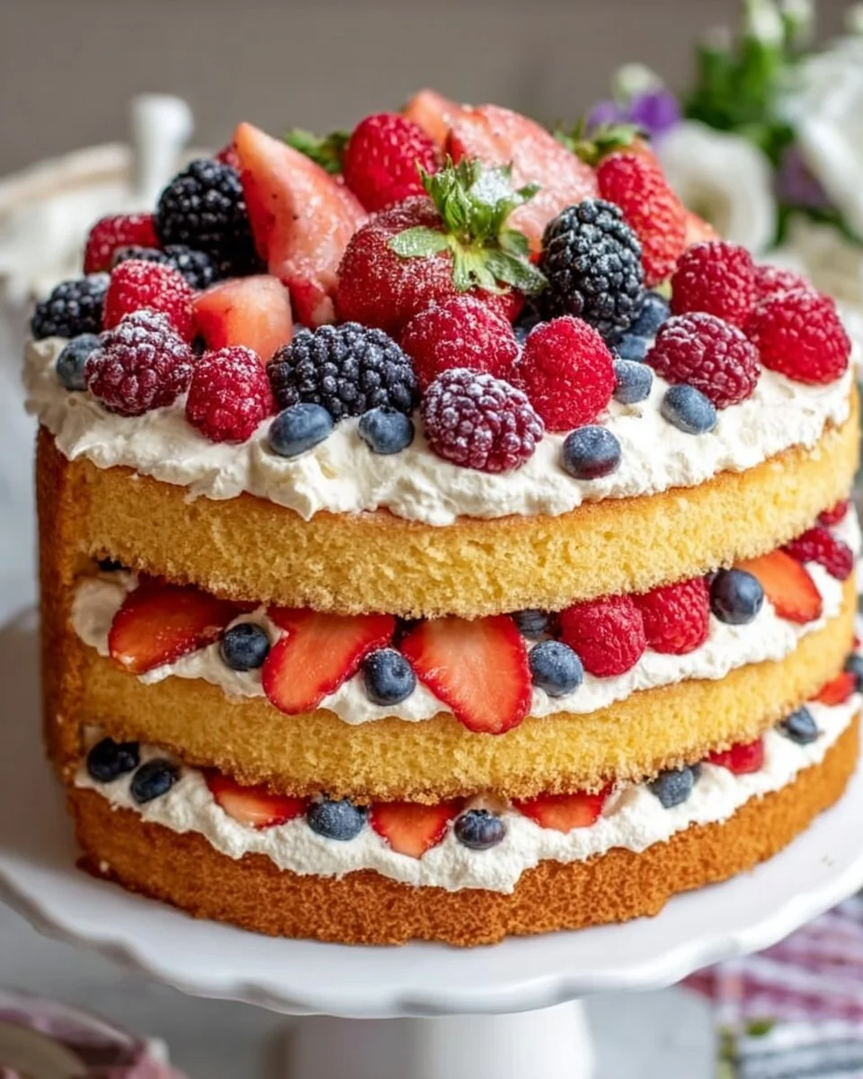The Best Berry Tres Leches Cake Recipe (video)