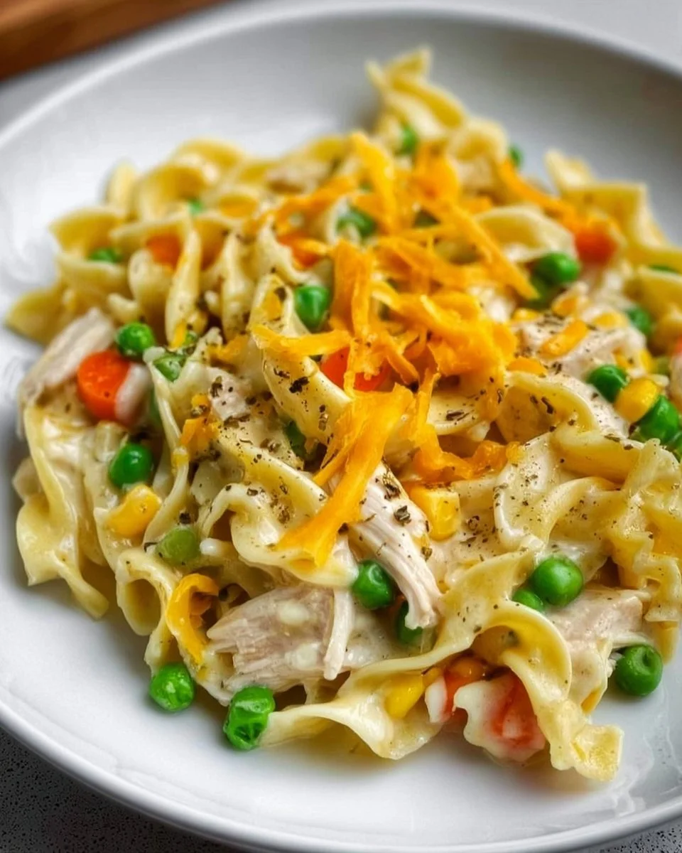 Creamy Chicken Noodle Casserole