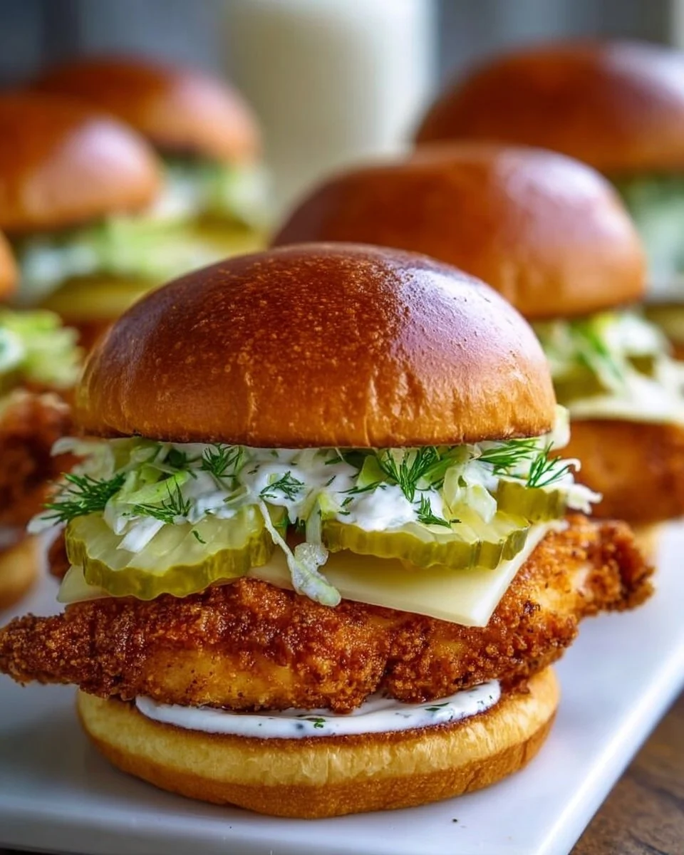 Crispy Dill Chicken Sandwich Recipe