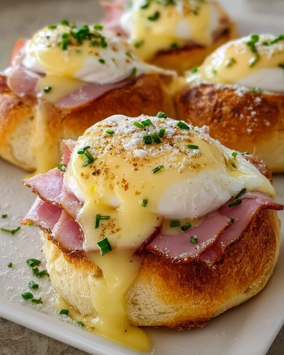 Eggs Benedict Breakfast Rolls