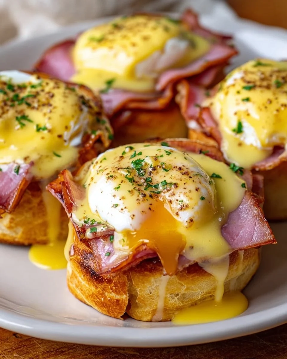 Eggs Benedict Breakfast Rolls