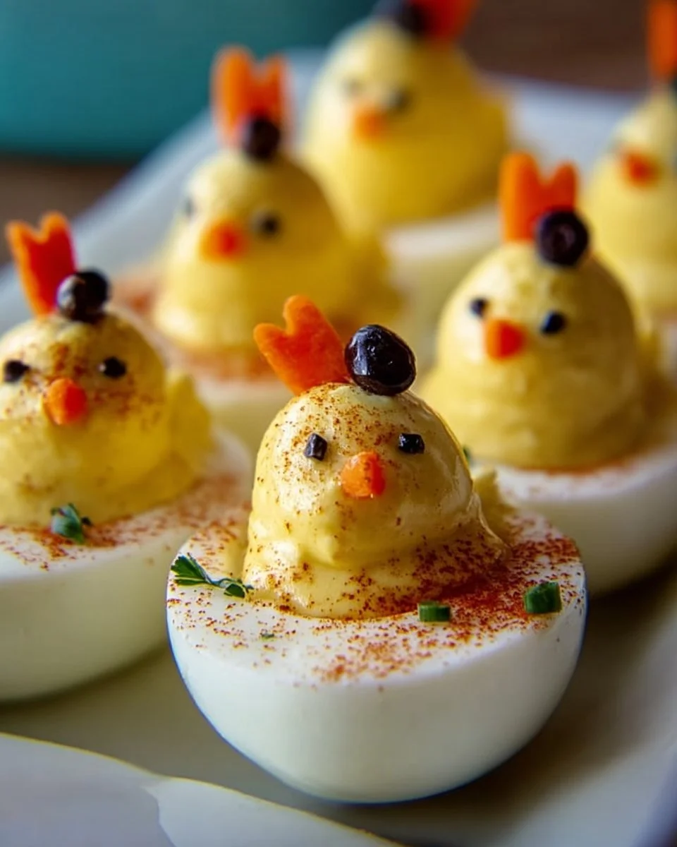 Million Dollar Deviled Eggs Chicks