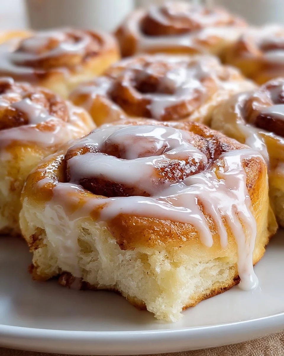 Overnight Soft and Fluffy Cinnamon Rolls