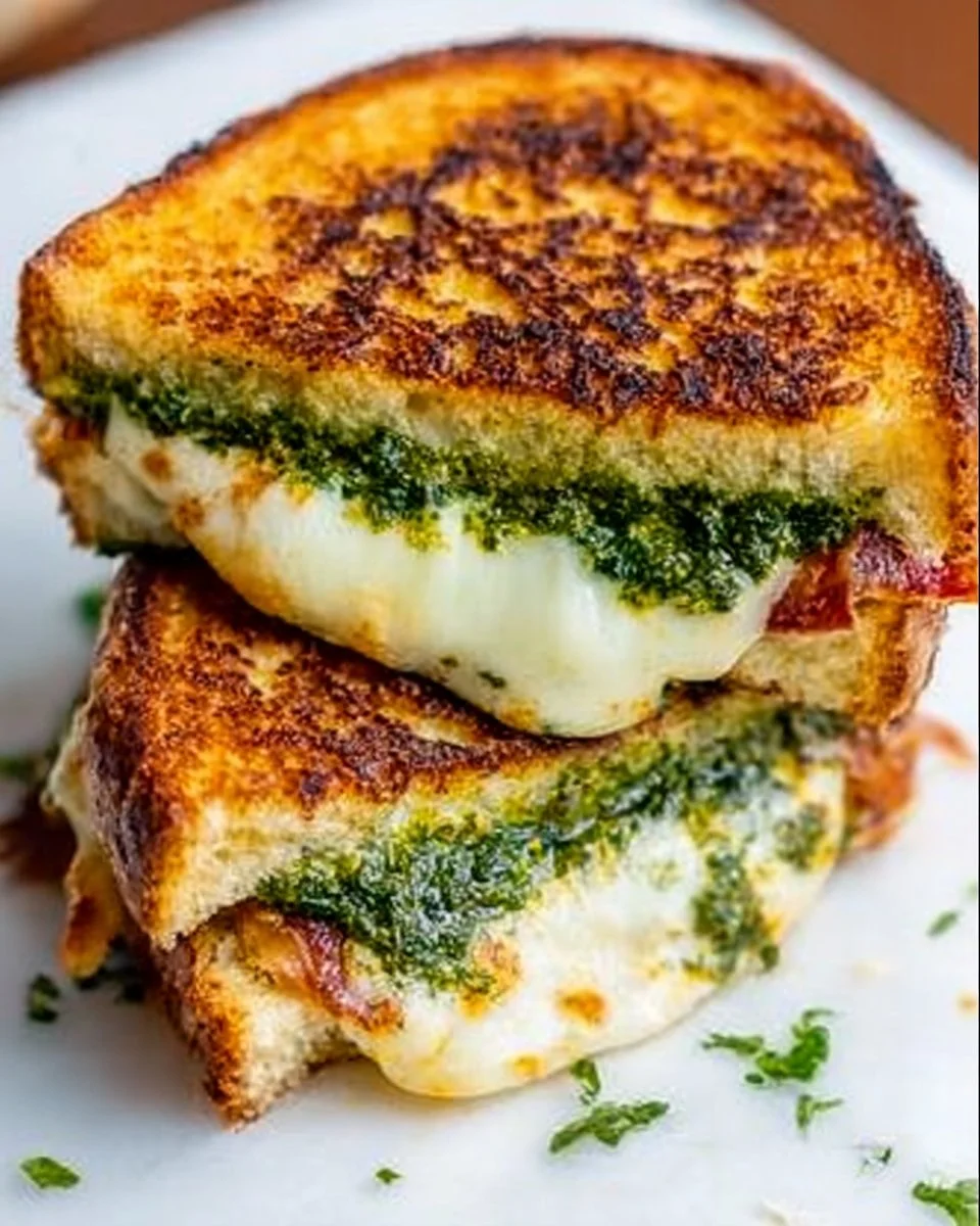 Pesto Grilled Cheese