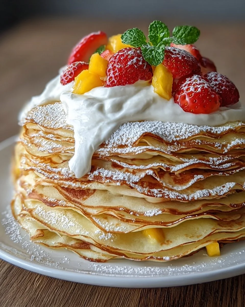 Quick Crepe Stack