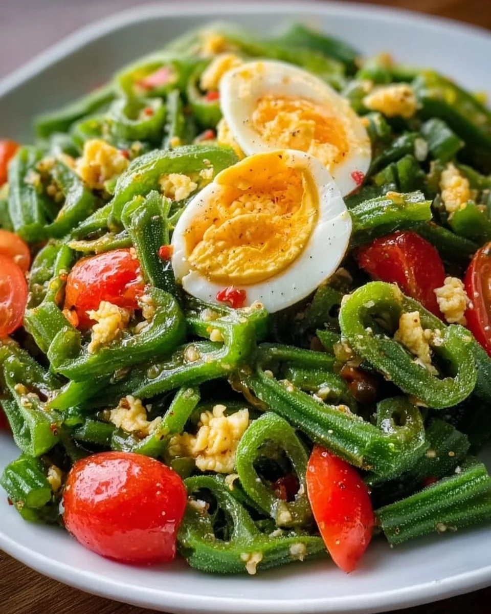 Sautéed Bitter Melon with Egg