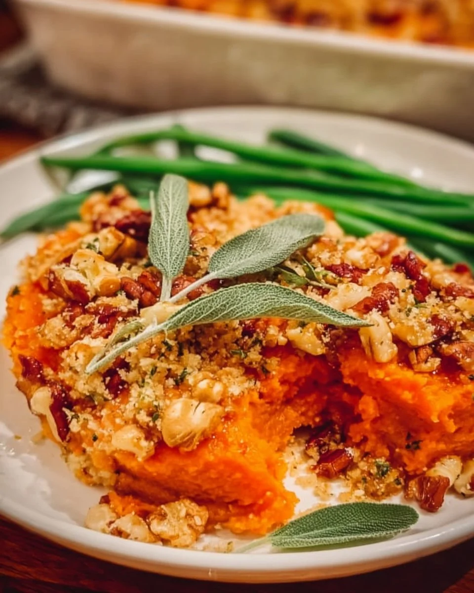 Savory Sweet Potato Casserole