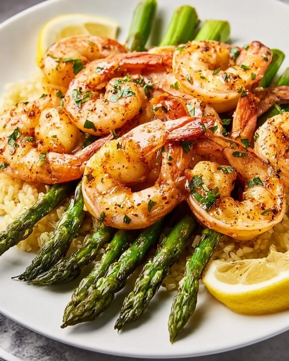 Sheet Pan Shrimp and Asparagus