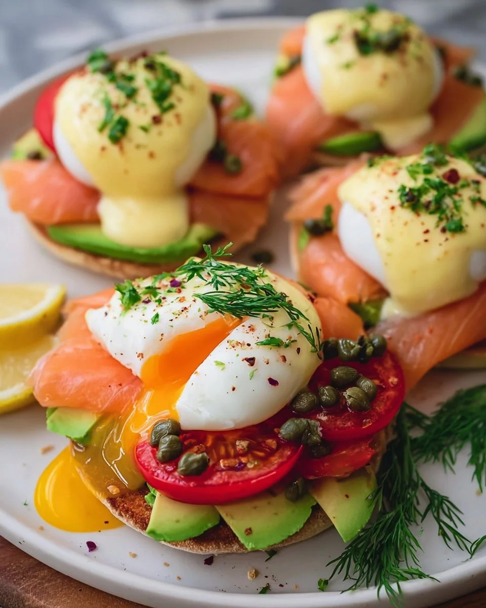 Smoked Salmon Eggs Benedict