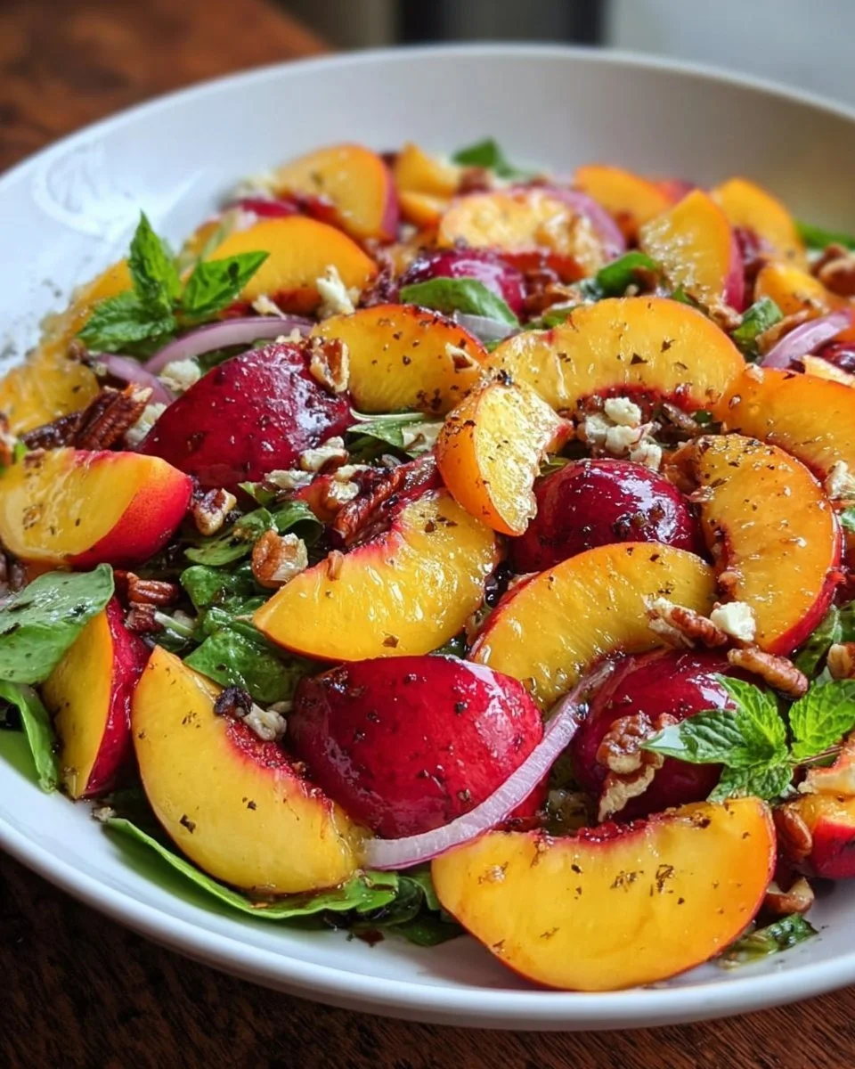 Summer Peach Salad