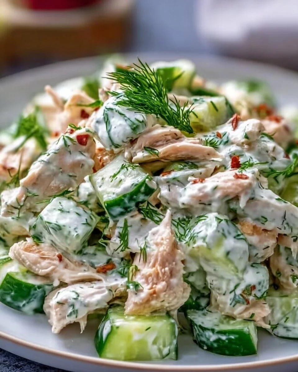 Tzatziki Chicken Salad