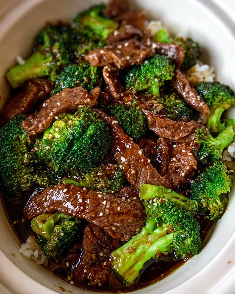 Beef and Broccoli in the Slow Cooker