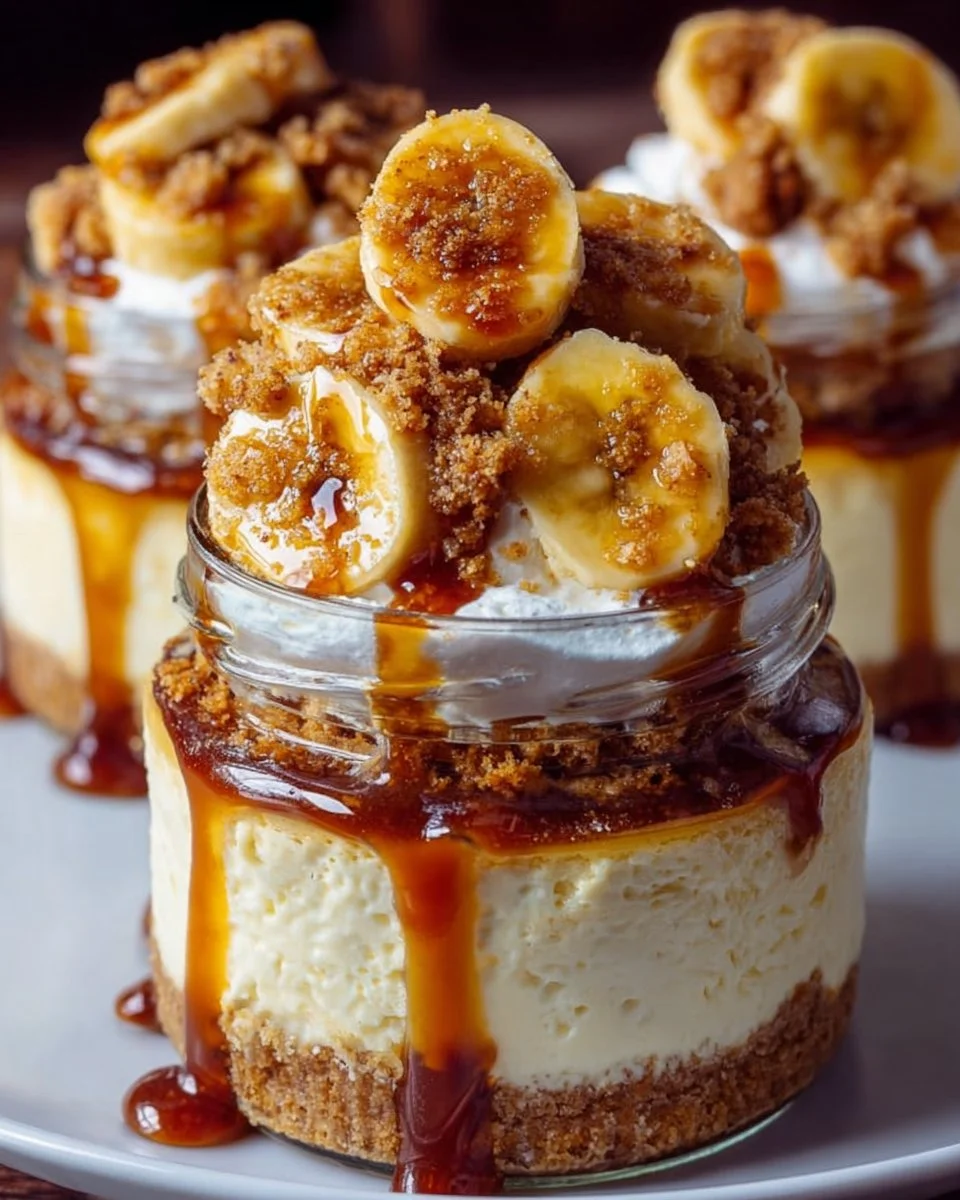 Caramelized Banana Cheesecake