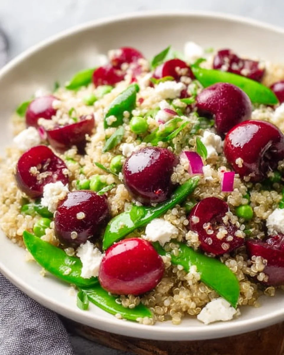 Cherry Quinoa Salad