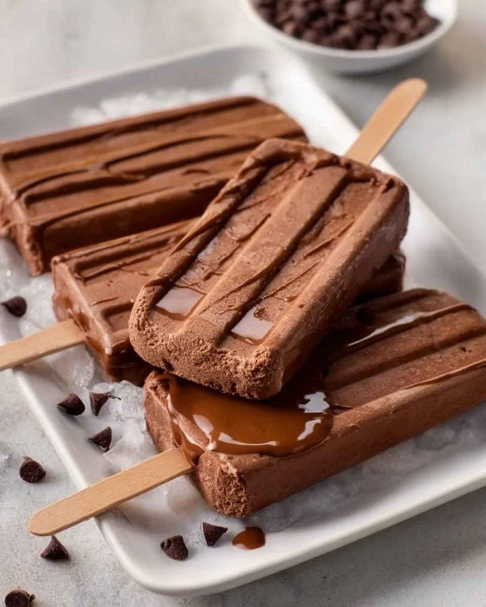 Chocolate Fudge Pops