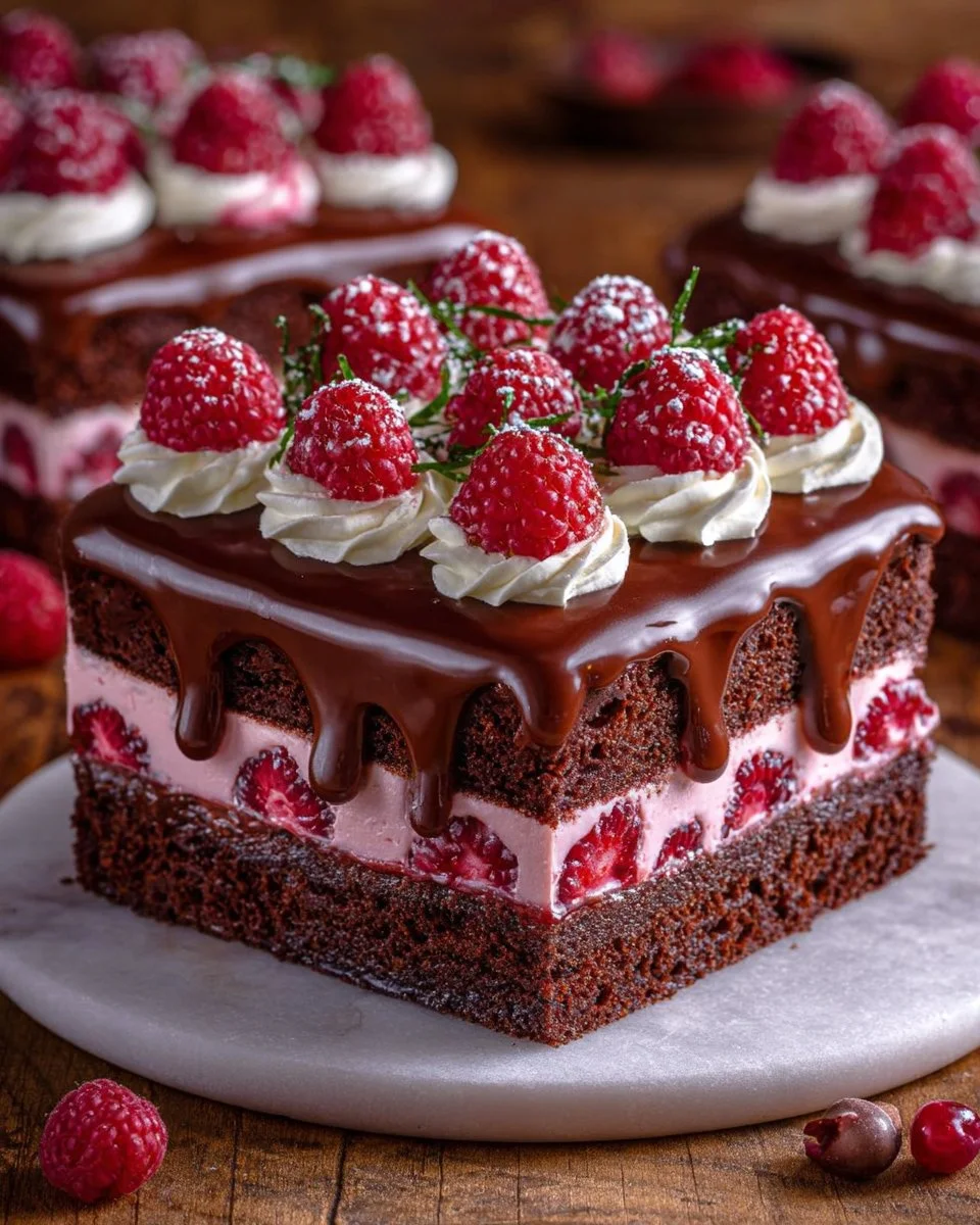 Chocolate Raspberry Cake