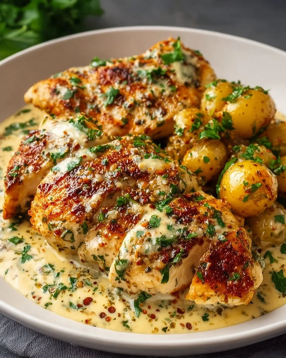 Creamy Garlic Parmesan Chicken