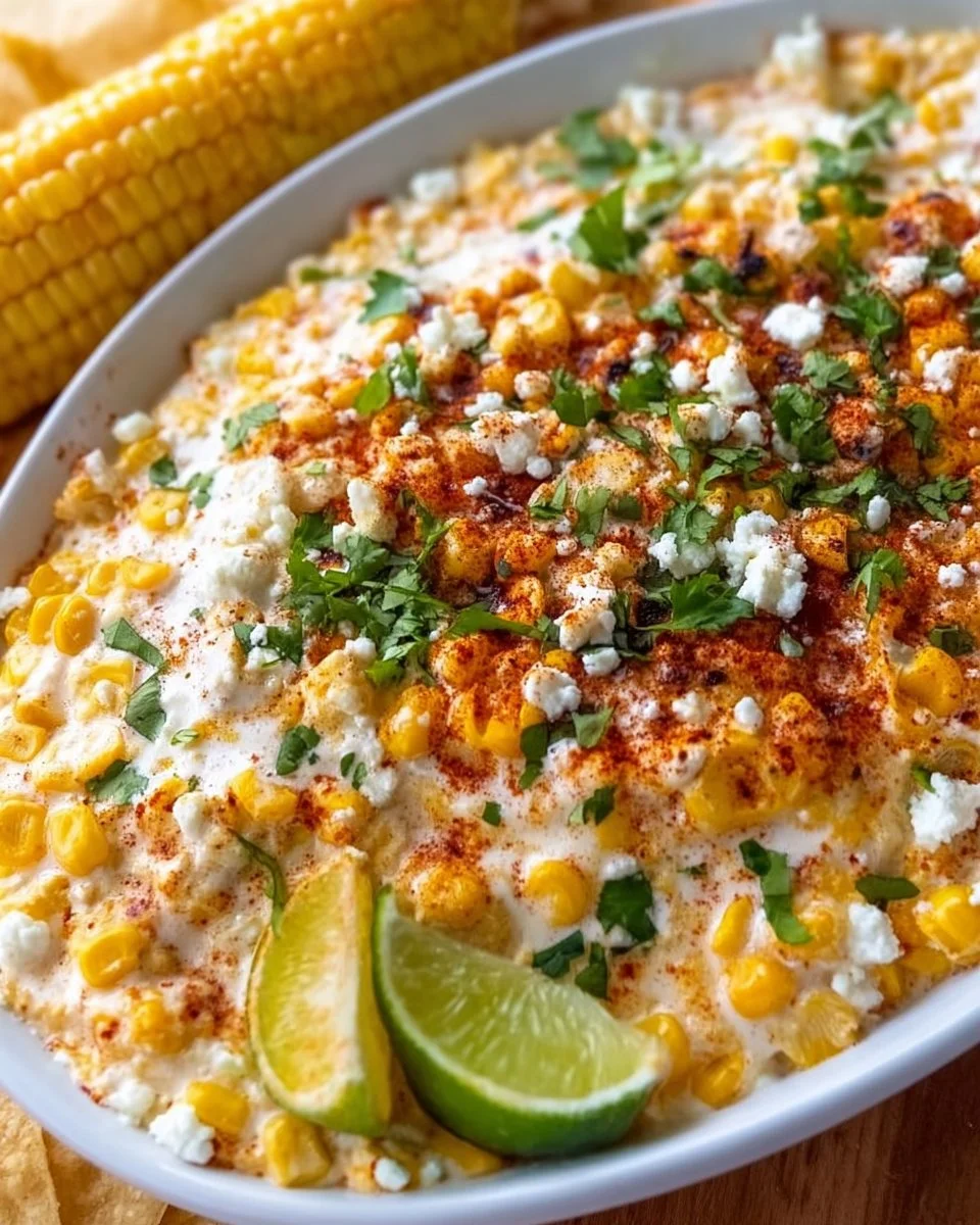 Creamy Mexican Street Corn Dip