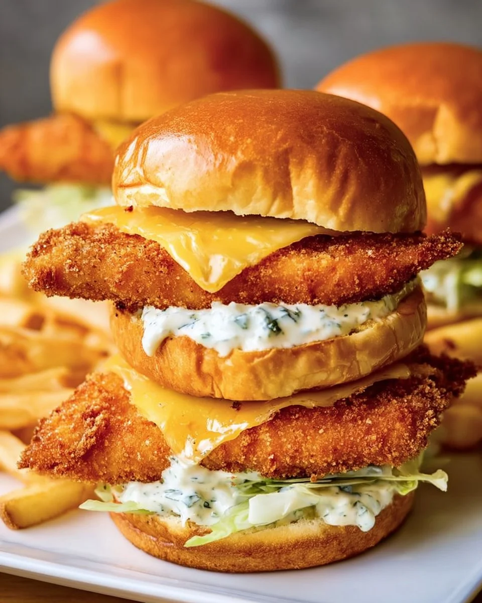 Crispy Fish Sandwiches