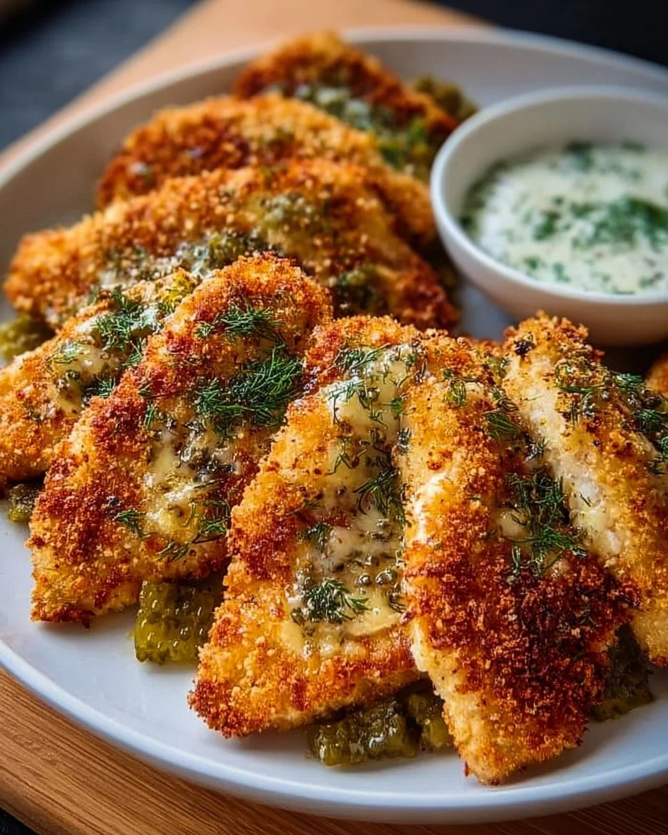 Dill Pickle Parmesan Chicken