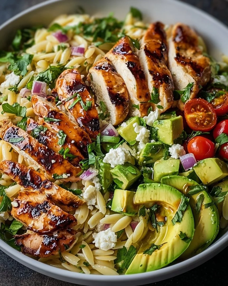Grilled Chicken Orzo Salad: A Vibrant Summer Meal You’ll Crave