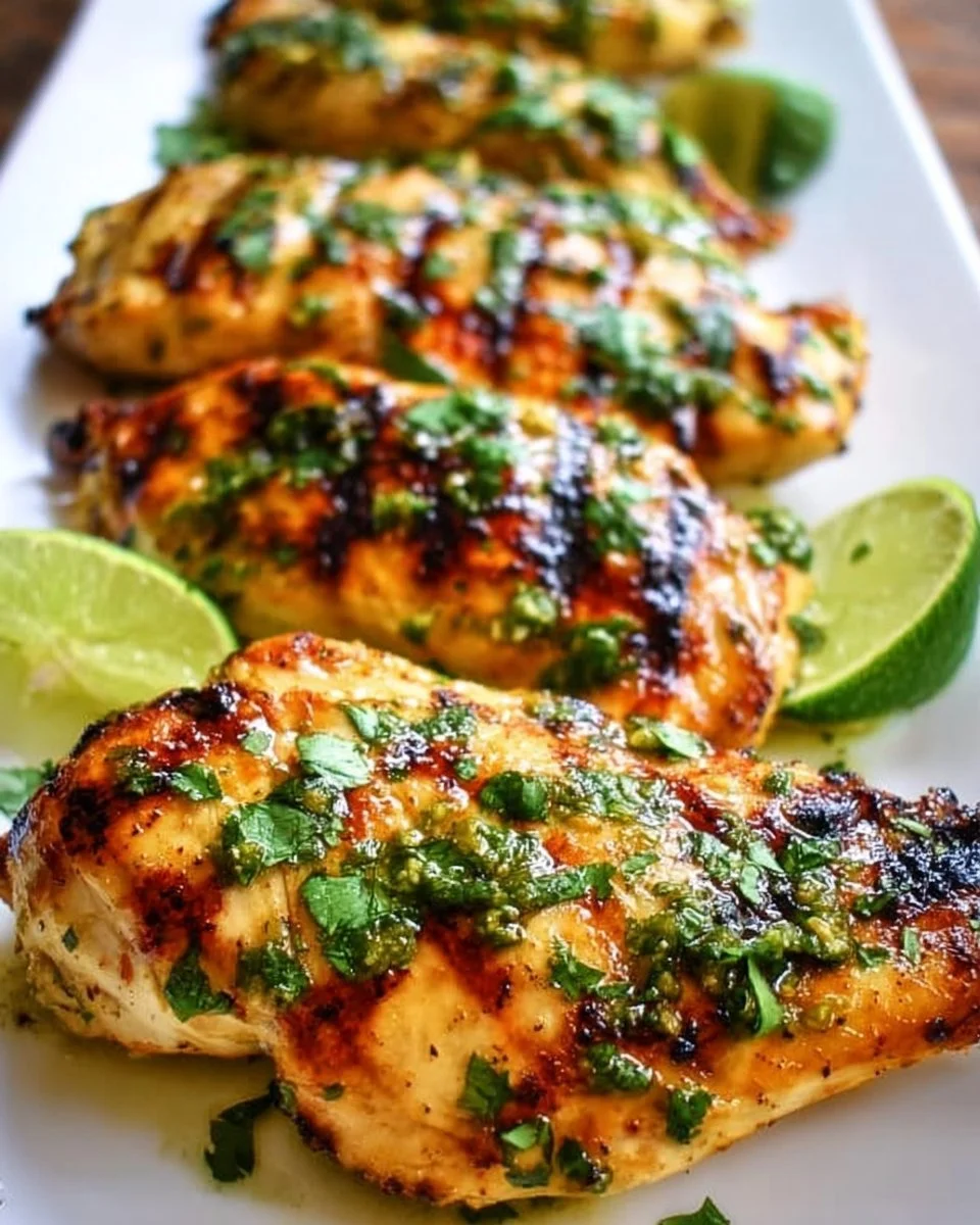 Grilled Cilantro Lime Chicken